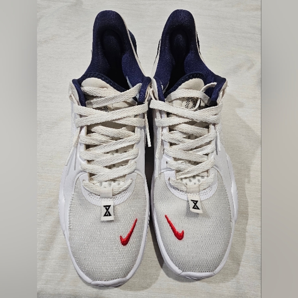 Nike Blue and White Sneakers